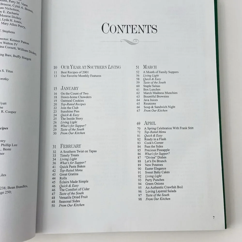 Southern Living 2001: Annual Recipes (Southern Living Annual Recipes)